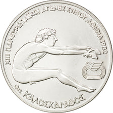 GREECE, 100 Drachmai, 1981, KM #125, MS(63), Silver, 5.84