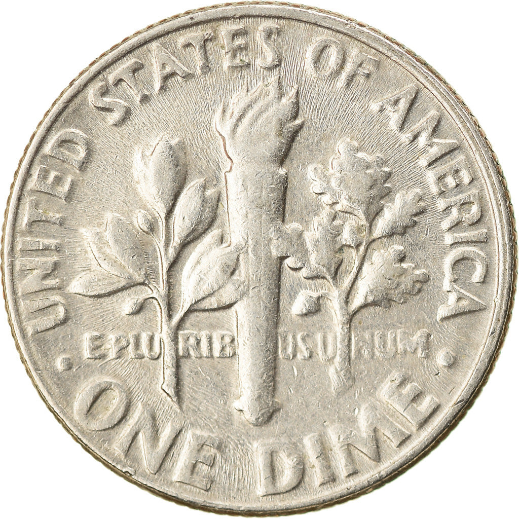 Monnaie, États-Unis, Roosevelt Dime, Dime, 1979, U.S. Mint, Denver, TB+