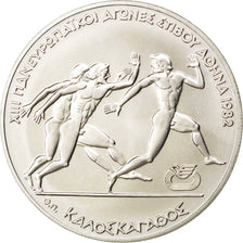 GREECE, 500 Drachmai, 1981, KM #127, MS(63), Silver, 28.76