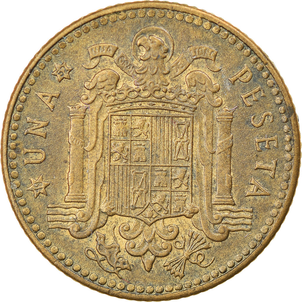 Monnaie, Espagne, Francisco Franco, caudillo, Peseta, 1952, TB+