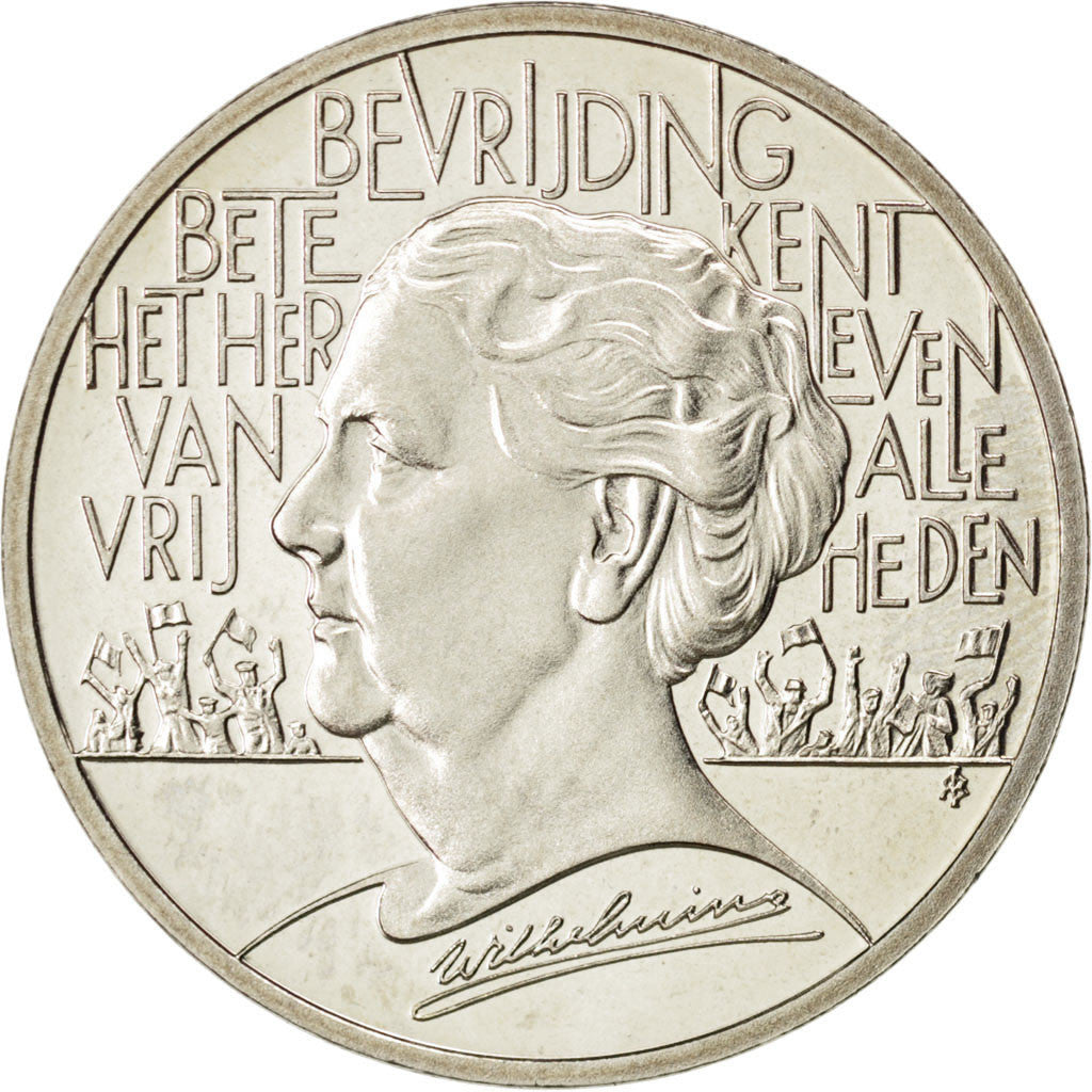 Netherlands, 2 1/2 Ecu, 1995, Utrecht, KM #89, MS(65-70), Cupro-nickel, 33,...