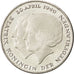 NETHERLANDS, 2-1/2 Gulden, 1980, KM #201, MS(65-70), Nickel, 29, 9.99