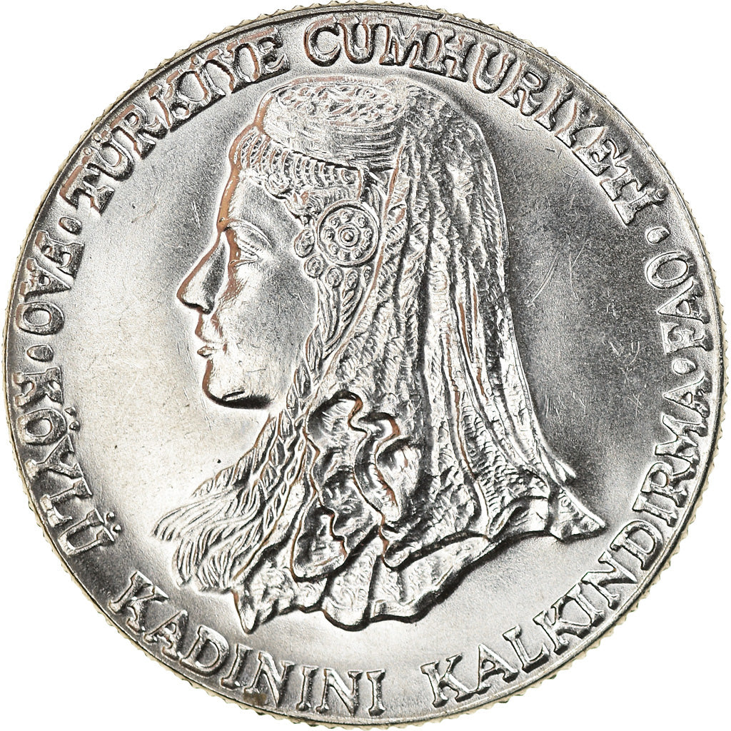 Coin, Turkey, 50 Kurus, 1980, AU(55-58), Stainless Steel, KM:936