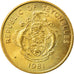 Coin, Seychelles, 5 Cents, 1981, British Royal Mint, EF(40-45), Brass, KM:43