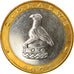 Coin, Zimbabwe, 5 Dollars, 2002, Harare, AU(55-58), Bi-Metallic, KM:13