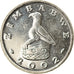 Munten, Zimbabwe, 10 Cents, 2002, Harare, ZF+, Nickel plated steel, KM:3a
