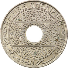 Coin, Morocco, Yusuf, 25 Centimes, 1921, bi-Bariz, Paris, EF(40-45)