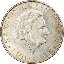 Monnaie, Surinam, Gulden, 1962, TTB+, Argent, KM:15