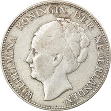 Coin, Netherlands, Wilhelmina I, Gulden, 1931, VF(30-35), Silver, KM:161.1