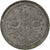 Moneta, Holandia, Wilhelmina I, 10 Cents, 1943, VF(30-35), Cynk, KM:173