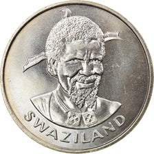 Moneta, Swaziland, Sobhuza II, Lilangeni, 1981, British Royal Mint, BB, Argento