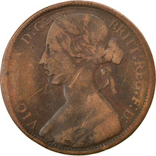 Coin, Great Britain, Victoria, Penny, 1870, VF(30-35), Bronze, KM:749.2