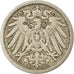 Monnaie, GERMANY - EMPIRE, Wilhelm II, 5 Pfennig, 1894, Muldenhütten, TB+