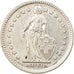 Coin, Switzerland, 2 Francs, 1944, Bern, VF(30-35), Silver, KM:21