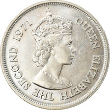 Coin, Mauritius, Elizabeth II, 10 Rupees, 1971, EF(40-45), Copper-nickel, KM:38