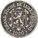 LUXEMBOURG, 25 Centimes, 1920, KM #32, EF(40-45), Iron, 3.87