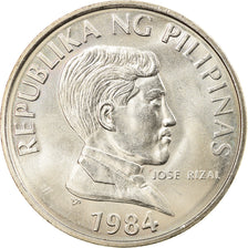 Coin, Philippines, Piso, 1984, EF(40-45), Copper-nickel, KM:243.1