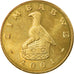 Monnaie, Zimbabwe, 2 Dollars, 2001, Harare, TTB, Brass plated steel, KM:12a
