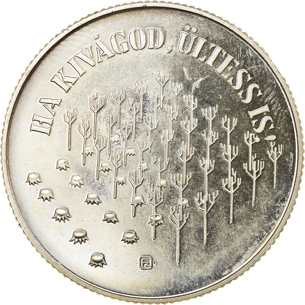 Moneda, Hungría, 100 Forint, Szaz, 1984, Budapest, MBC, Cobre - níquel - cinc