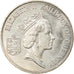 Coin, Guernsey, Elizabeth II, 10 Pence, 1985, Heaton, EF(40-45), Copper-nickel