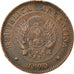 Coin, Argentina, Centavo, 1890, EF(40-45), Bronze, KM:32