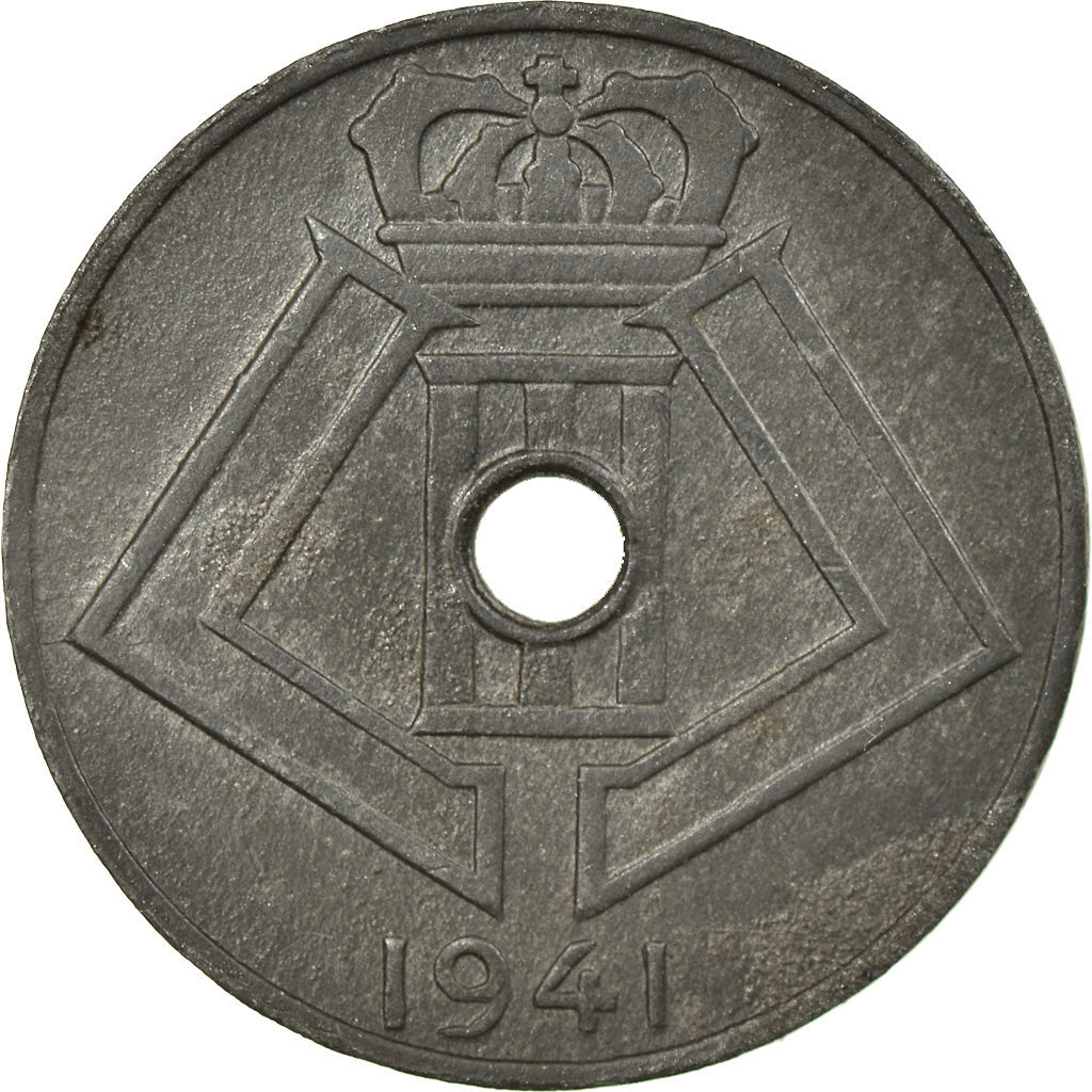 Coin, Belgium, 5 Centimes, 1941, VF(30-35), Zinc, KM:123