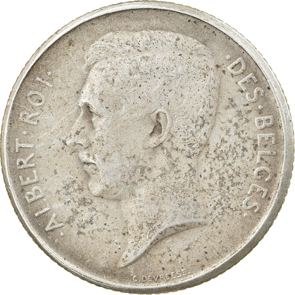 Coin, Belgium, Franc, 1910, VF(30-35), Silver, KM:72