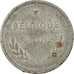 Münze, Belgien, 2 Francs, 2 Frank, 1944, S+, Zinc Coated Steel, KM:133