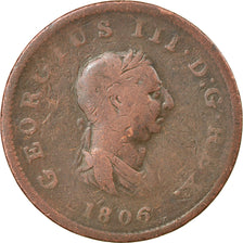 Coin, Great Britain, George III, Penny, 1806, VF(30-35), Copper, KM:663