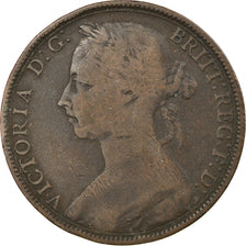 Coin, Great Britain, Victoria, Penny, 1890, VF(30-35), Bronze, KM:755