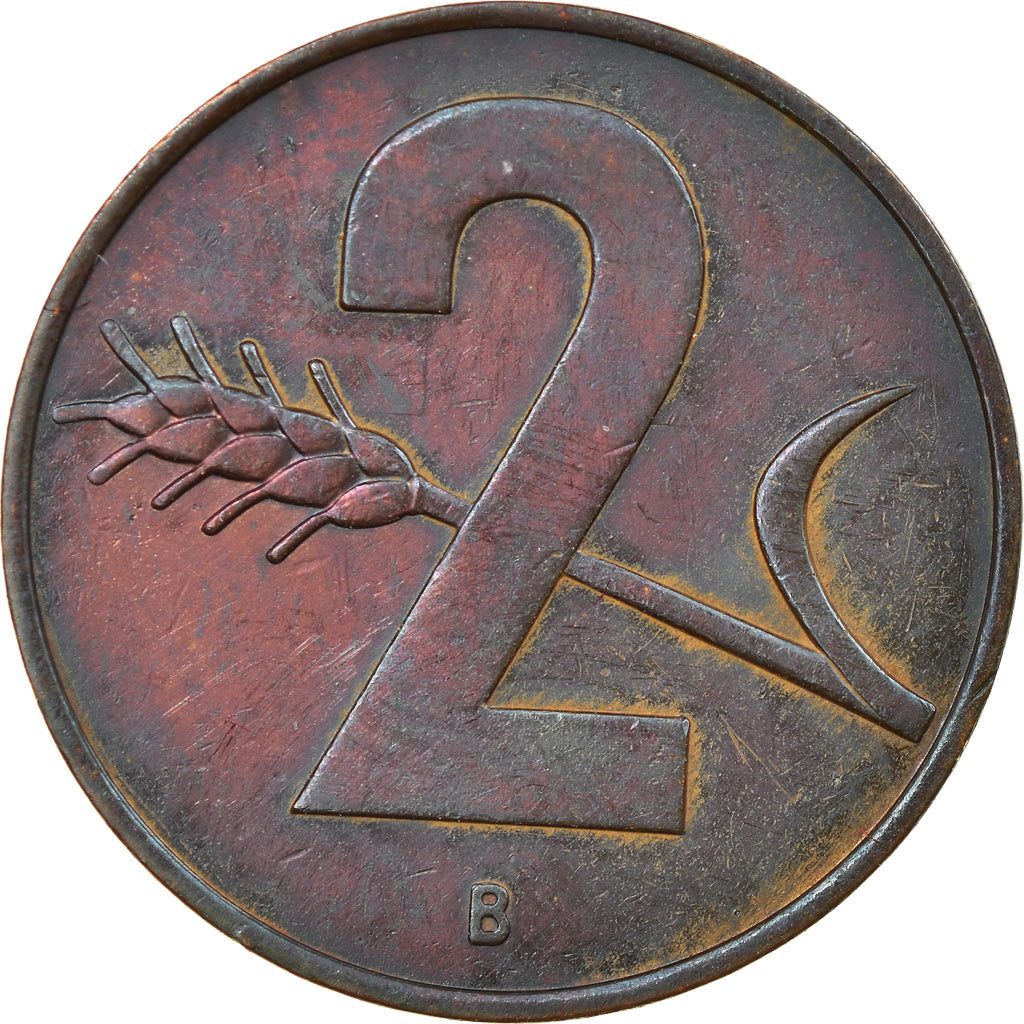 Monnaie, Suisse, 2 Rappen, 1958, Bern, TB+, Bronze, KM:47