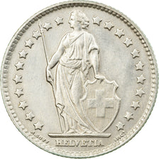 Coin, Switzerland, Franc, 1962, Bern, EF(40-45), Silver, KM:24