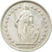 Coin, Switzerland, Franc, 1962, Bern, EF(40-45), Silver, KM:24