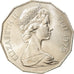 Munten, Fiji, Elizabeth II, 50 Cents, 1979, ZF+, Copper-nickel, KM:44