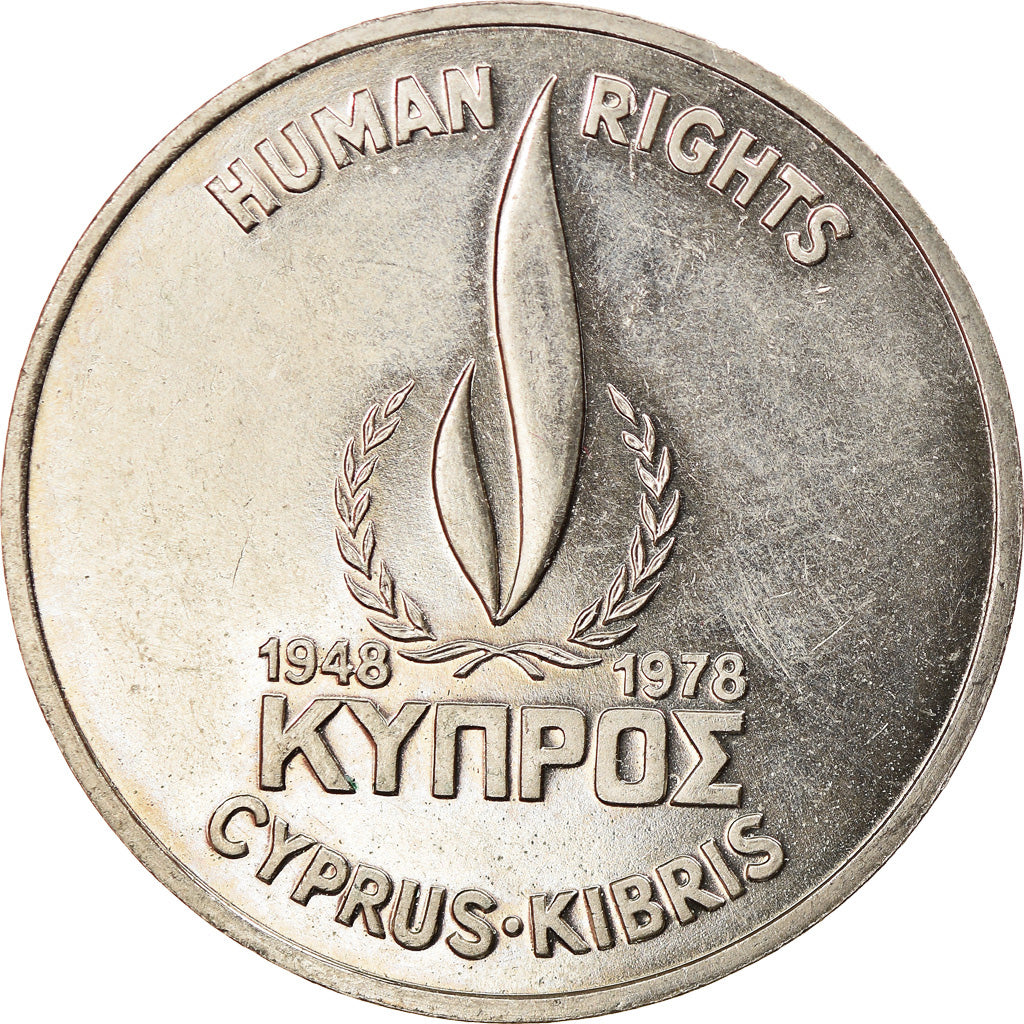 Münze, Zypern, 500 Mils, 1978, SS, Copper-nickel, KM:48