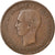Moneda, Grecia, George I, 10 Lepta, 1869, Strassburg, MBC, Cobre, KM:43