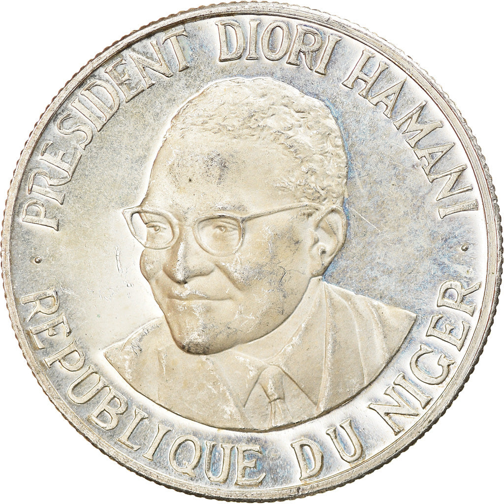 Moneda, Níger, 500 Francs, 1960, SC, Plata, KM:5