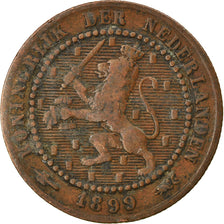 Coin, Netherlands, Wilhelmina I, Cent, 1899, EF(40-45), Bronze, KM:107.2