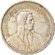 Coin, Switzerland, 5 Francs, 1935, Bern, VF(30-35), Silver, KM:40