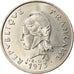 Coin, New Hebrides, 20 Francs, 1973, Paris, EF(40-45), Nickel, KM:3.2