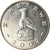 Coin, Zimbabwe, Dollar, 2002, Harare, EF(40-45), Nickel plated steel, KM:6a