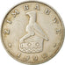 Moneta, Zimbabwe, 50 Cents, 1990, VF(30-35), Miedź-Nikiel, KM:5