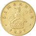 Coin, Zimbabwe, 2 Dollars, 1997, VF(30-35), Brass, KM:12