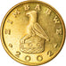 Monnaie, Zimbabwe, 2 Dollars, 2002, Harare, SUP, Brass plated steel, KM:12a