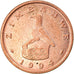 Coin, Zimbabwe, Cent, 1994, AU(50-53), Bronze Plated Steel, KM:1a