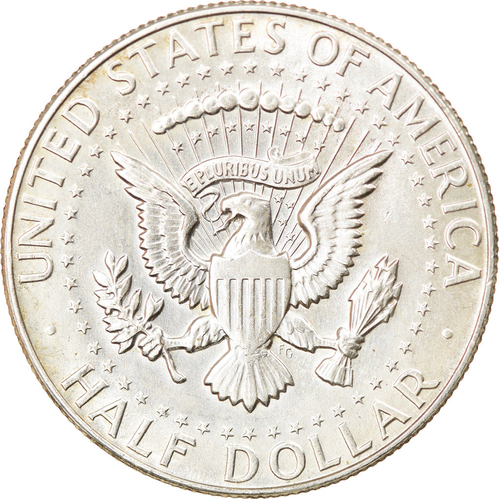 Coin, United States, Kennedy Half Dollar, Half Dollar, 1967, U.S. Mint