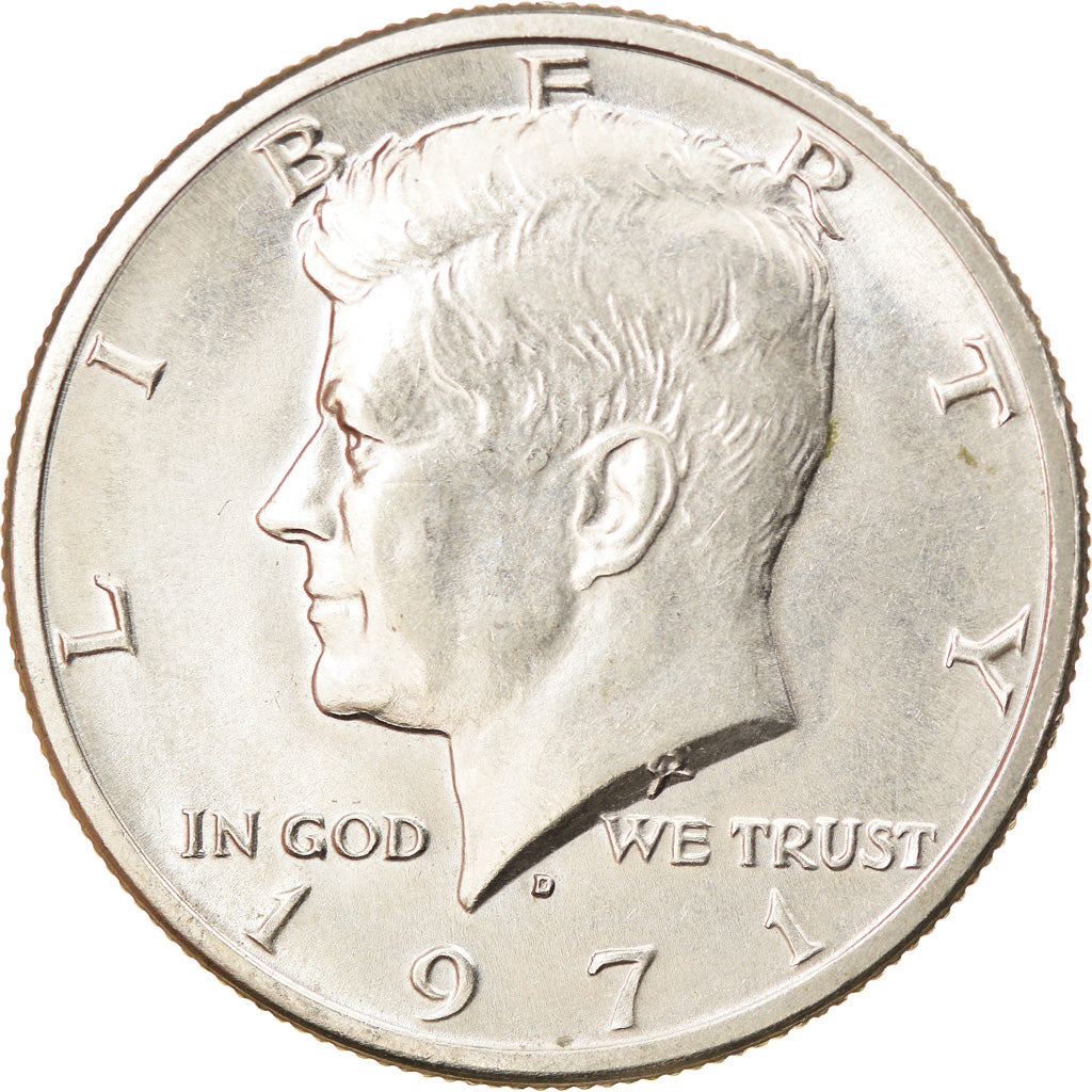 Münze, Vereinigte Staaten, Kennedy Half Dollar, Half Dollar, 1971, U.S. Mint