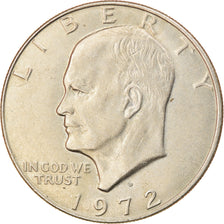 Coin, United States, Eisenhower Dollar, Dollar, 1972, U.S. Mint, Denver