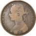 Moneda, Gran Bretaña, Victoria, Penny, 1893, BC+, Bronce, KM:755