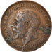 Monnaie, Grande-Bretagne, George V, Farthing, 1921, TB+, Bronze, KM:808.2